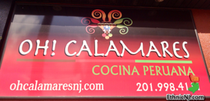 Sign @ Oh!Calamares - Kearny, NJ