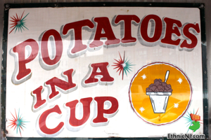 Potatoes Sign @ Tommy's - Elizabeth, NJ