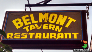 Sign @ Belmont Tavern - Belleville, NJ