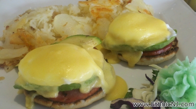 Eggs Benedict @ Tropicana Diner - Elizabeth, NJ