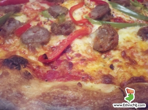 Pizza with Sausage and Peppers