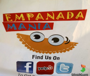 Sign Empanada Mania - Bergenfield, NJ